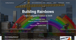 Desktop Screenshot of buildingrainbows.com